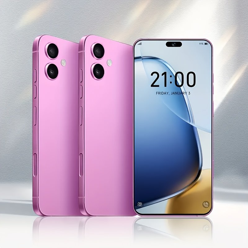 High-end 2025 5G Android Phone, 6.8-inch Unlocked Version, 8+256GB Expandable Memory, Smartphone, 48MP Camera, Dual SIM Slot, Full Set Of Accessories - Best Tech Gift for The Holidays. Black Mini Small Cell Phone, 3.5 Inch, 3+64GB RAM