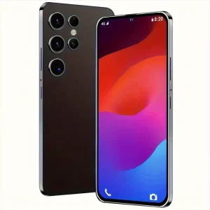 Unlocked 7.3 Inch Full Screen S25 Ultra 5G Smartphone Android 13 Mobile Phone Gaming Face ID 256GB ROM 16GB RAM 108MP Rear