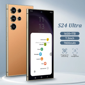 2024 New S24 Ultra 5G Smartphone 16GB+1TB 7.2-Inch MTK6889 48MP+108MP with Android 12 and Built-in Pen
