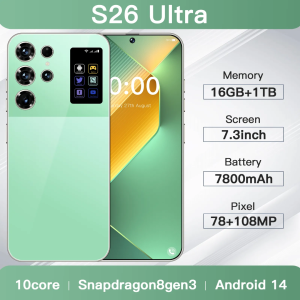 Factory Wholesale Brand New S25 Ultra 5G Android15 Smartphone Dual SIM 16GB+1TB Memory HD Face Unlock Original Mobile Phone