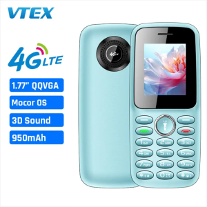 V9 Mini Mobile Phone Dual SIM Card Long Battery Life Rear Camera Multi-Functional Senior Citizen Phone Small Keypad Phone