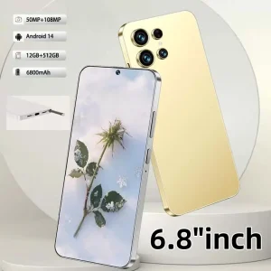 Promotion Cheap Upgrade 5 Cameras S24 Ultra 5G Mobile Phone 16GB+512GB Large Memory Smart Phone Gaming Cellphone