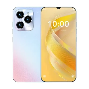 Global 5G Smartphone HD 6.8 Inch Display Android 14 16GB RAM Dual SIM Deca Core CPU Smart Gaming Phone