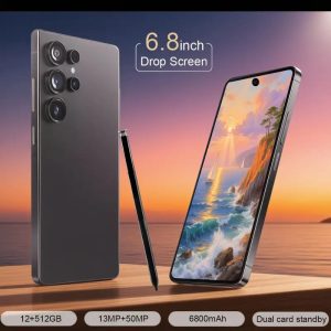 Latest Mobile Phones Unlocked Android 14 Smartphone 8GB+256GB