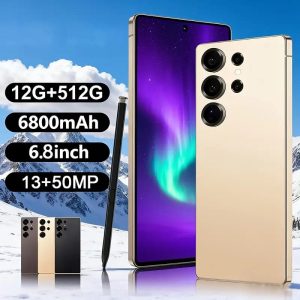 Latest Mobile Phones Unlocked Android 14 Smartphone 8GB+256GB