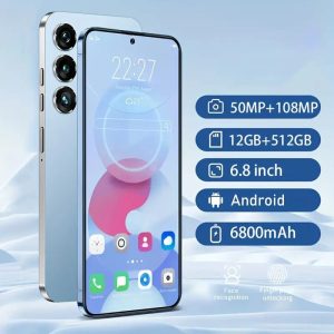 Latest Mobile Phones Unlocked Android 14 Smartphone 8GB+256GB