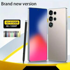 Latest Mobile Phones Unlocked Android 14 Smartphone 8GB+256GB