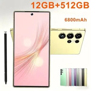 Latest Mobile Phones Unlocked Android 14 Smartphone 8GB+256GB
