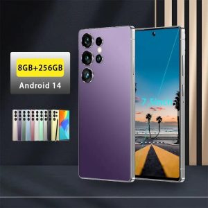 Latest Mobile Phones Unlocked Android 14 Smartphone 8GB+256GB