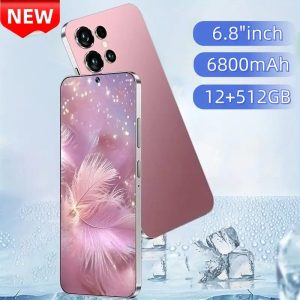 Latest Mobile Phones Unlocked Android 14 Smartphone 8GB+256GB