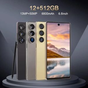 Latest Mobile Phones Unlocked Android 14 Smartphone 8GB+256GB