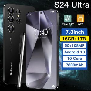 Latest Mobile Phones Unlocked Android 14 Smartphone 8GB+256GB