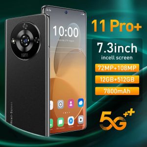 Latest Mobile Phones Unlocked Android 14 Smartphone 8GB+256GB