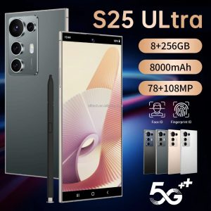 Latest Mobile Phones Unlocked Android 14 Smartphone 8GB+256GB