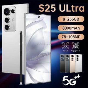 Latest Mobile Phones Unlocked Android 14 Smartphone 8GB+256GB