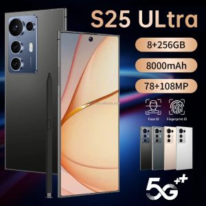 Latest Mobile Phones Unlocked Android 14 Smartphone 8GB+256GB