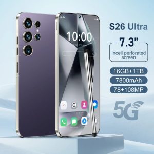 Latest Mobile Phones Unlocked Android 14 Smartphone 8GB+256GB