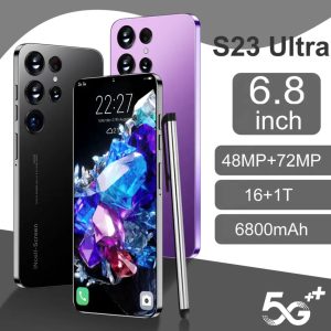 Latest Mobile Phones Unlocked Android 14 Smartphone 8GB+256GB