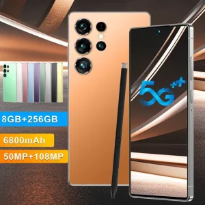 High Quality S25 Ultra Original 5G Smartphone with 7.3-Inch HD Screen 16+1TB Large Memory 108MP Rear Camera Spanish Operating