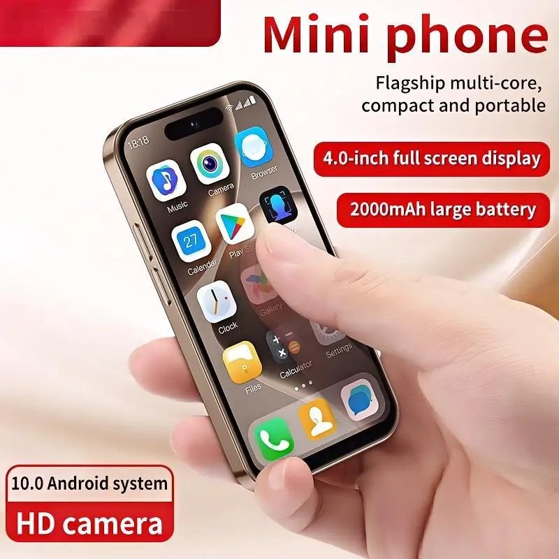 New Arrival Mini Smartphone 3G Mobile Phone Quad Core Android 10.0 Dual SIM Card 2000mah Battery Small Phone