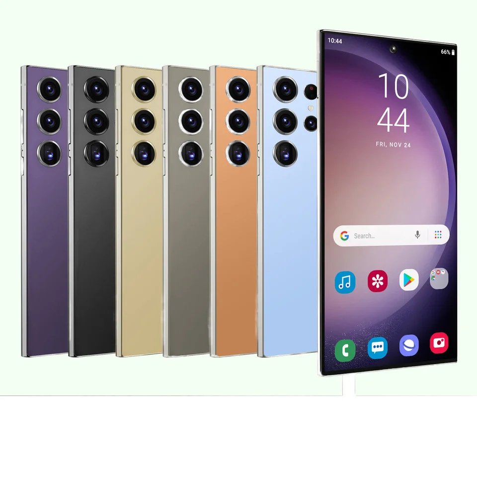 Hot Selling New S24 Ultra 6.8"e; 8g 256GB 12G 512GB 6.8-inch Android Smartphone Telephone Portable