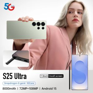 16GB+512GB Dual SIM S25 Ultra Smartphones 5G Mobile Phone with Innovative Technology Phones Performance Upgrade