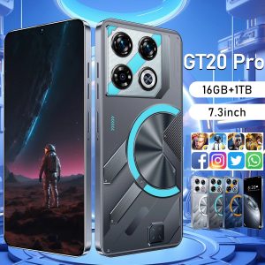 Original Android 14 5G Unlocked Cell Phone 7.3 Inch HD Screen 16GB+1TB Dual Sim GSM Cellular 5G Smart Mobile Phones