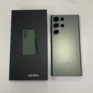 High Quality Used Mobile Phone Original Unlocked 6.8"e; 12GB RAM 256g S23 Ultra Green 5G Smartphone